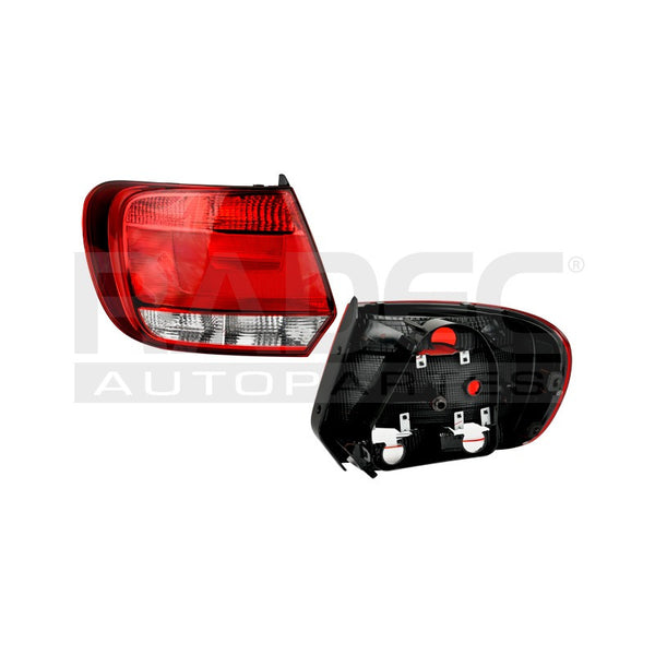 Calavera Vw Gol 13-16 5 Puertas Humo Lado Izquierdo Mx