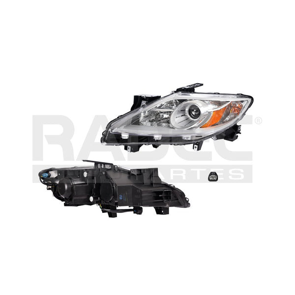 Faro Mz Cx9 10-12 Tyc Izq