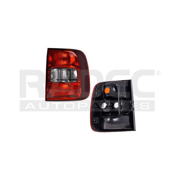 Calavera Vw Saveiro 10-16 Humo Lado Derecho Mx