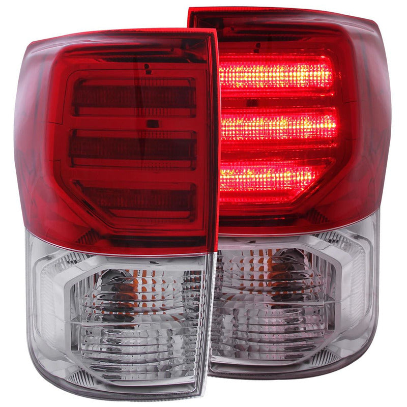 Toyota Tundra 07-11 L.e.d T.l Red/clear G2