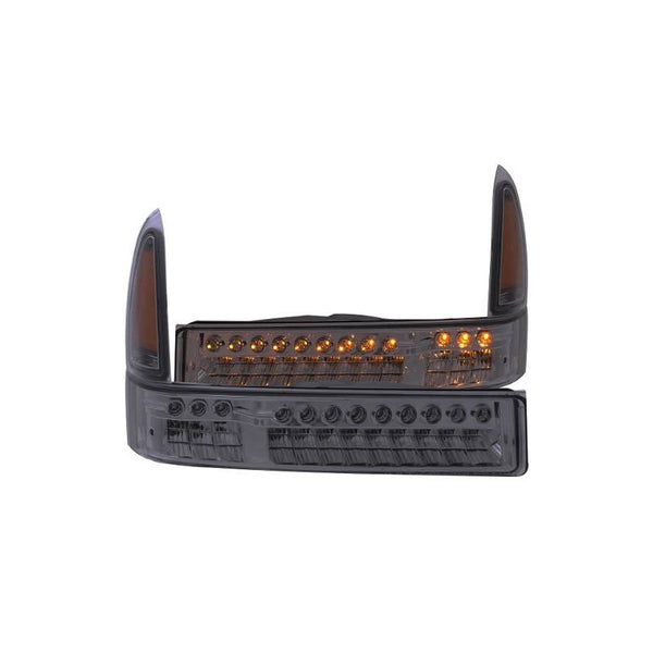 Fd Excursion 00-05 Led Front B.l Smoke P/lights