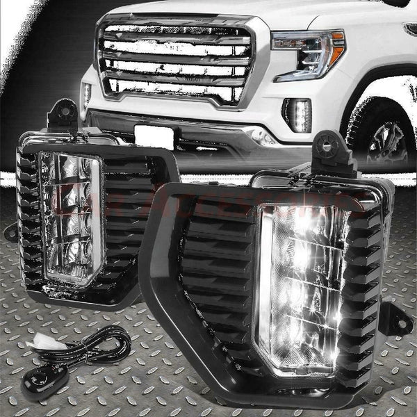 Gmc Sierra 2019-2021 Par De Faros De Niebla Kit