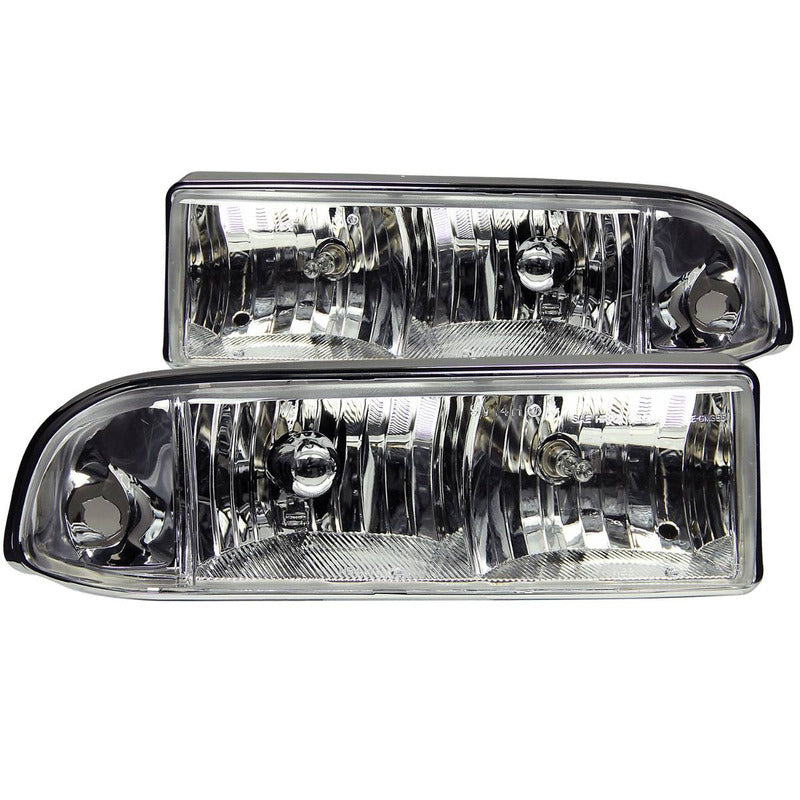 Cv S10 / Blazer 1998-2004 Par De Faros Claros