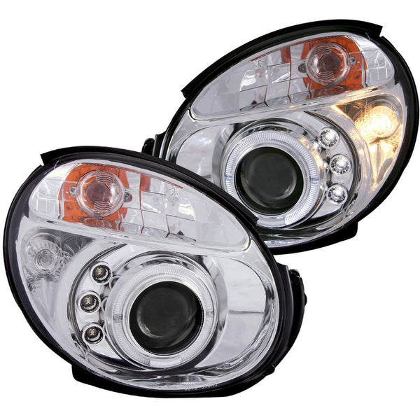 Sb Impreza 02-03 Projector H.l Halo Chrome