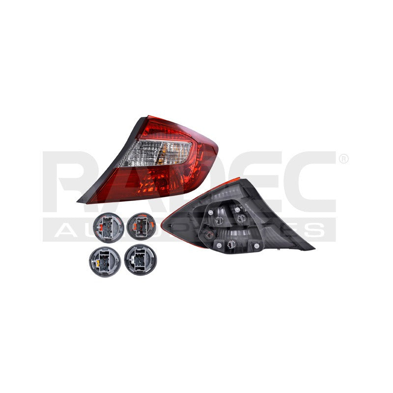 Calavera Hd Civic 12 Lado Derecho