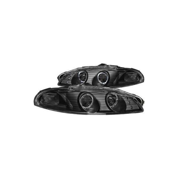 Mb Eclipse 97-99 Projector H.l G2 2 Halo Black