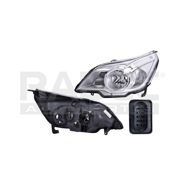 Faro Cv Tornado 11-17 Cromado Original Izq