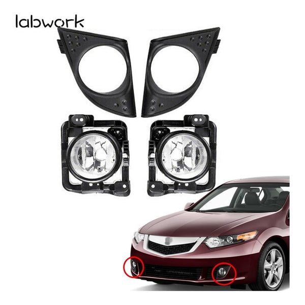 Acura Tsx 2009-2010 Par Faros De Niebla