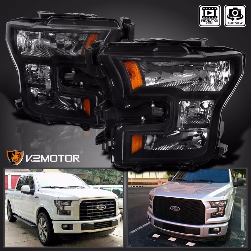 Ford F150 Lobo 2015 2016 2017 Faros Par