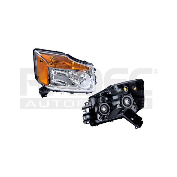 Faro Ns Titan/armada 08-11 Tyc Der
