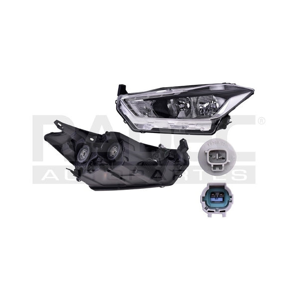 Faro Ns Kicks 17-18 C/leds Tyc Izq