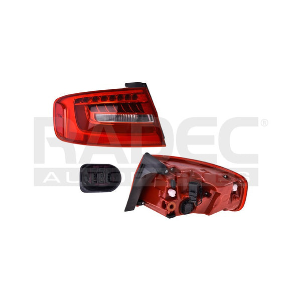 Calavera Exterior Ad A4 13-16 C/leds Lado Izquierdo