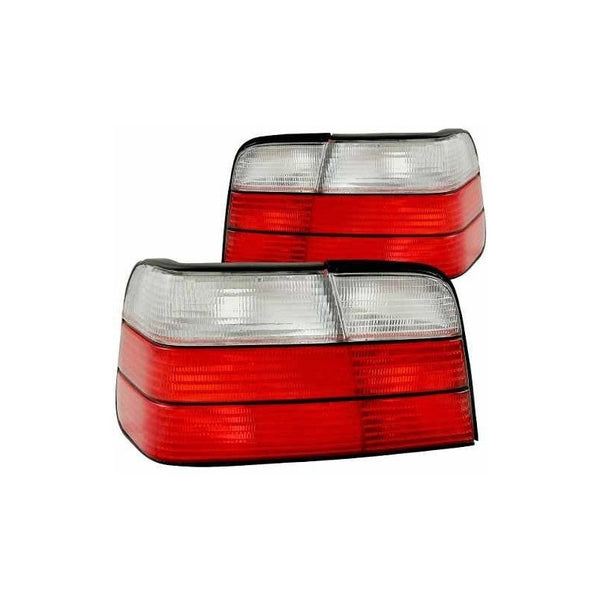 Bmw 3 Series E36 92-98 4 Dr T.l Red/clear