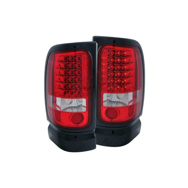 Dodge Ram 94-01 L.e.d T.l Red/clear