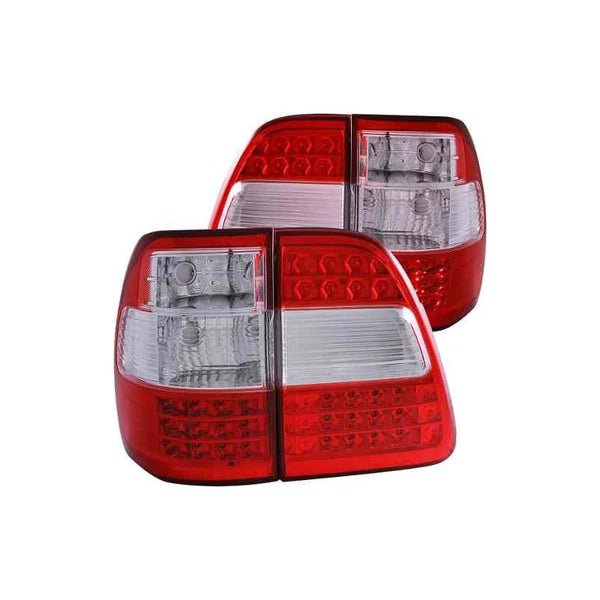Ty Land Cruiser Fj100 98-05 Led Tl G2 Red/clear