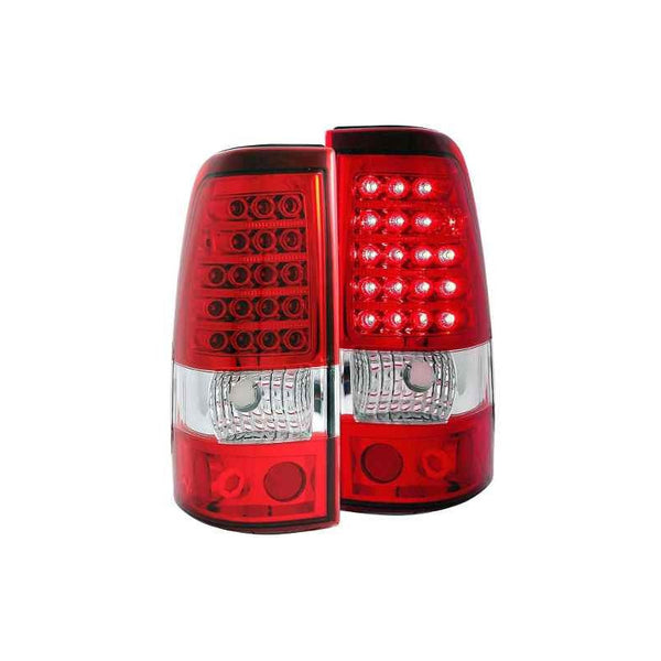 Chevy Silverado 03-06 L.e.d T.l Red/clear
