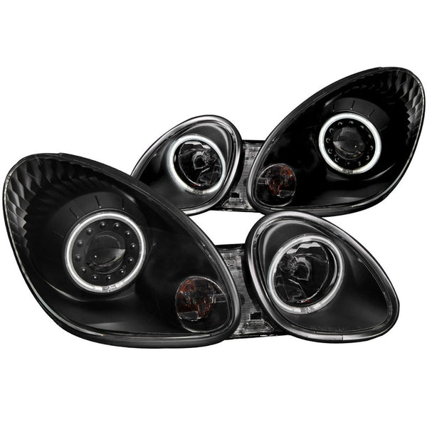 Lx Gs300 /400 98-05 Projector H.l Halo Black(ccfl)