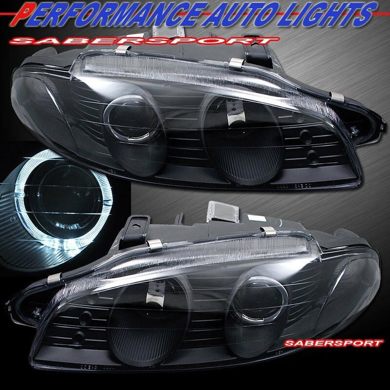 Mb Eclipse 97-99 Projector H.l G2 2 Halo Black