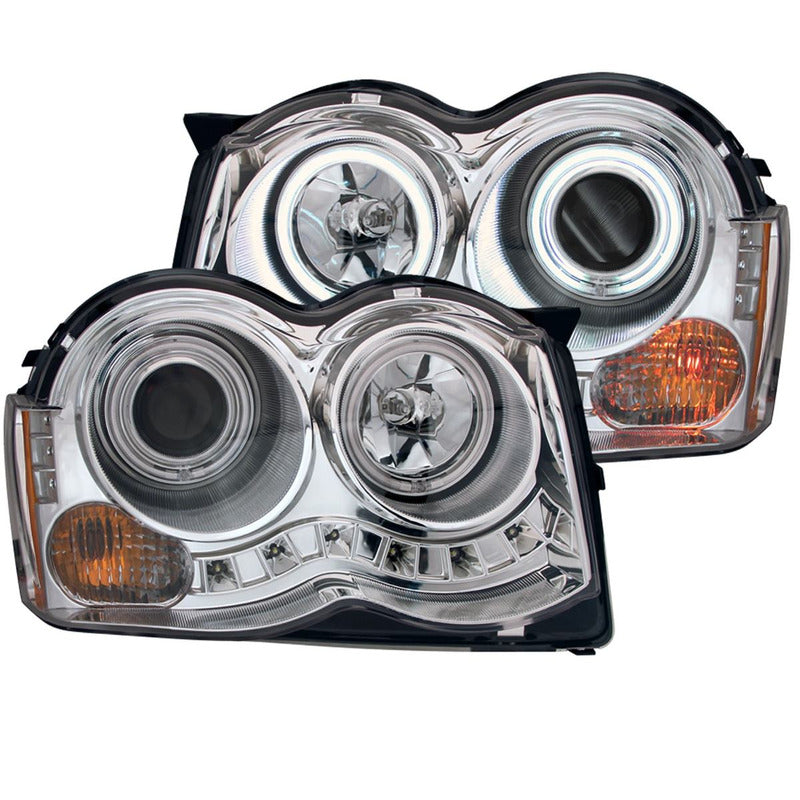 Jp Grand Cherokee 08-09 Projector H.l Halo Chrome(ccfl)