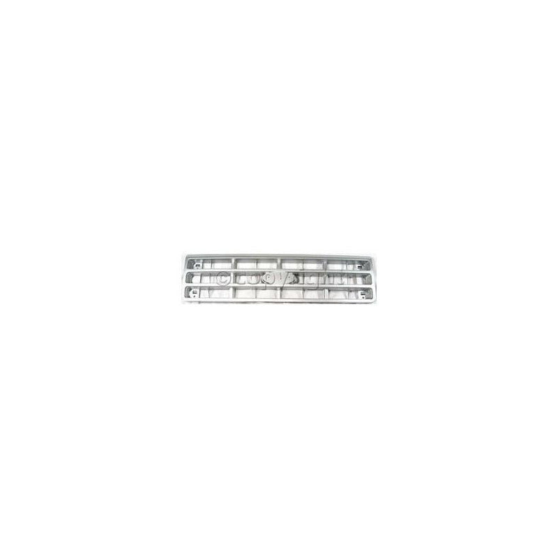 Fd F-series Pickup 89-91  Parrilla Abs Plastic, Silver