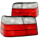 Bmw 3 Series E36 92-98 4 Dr T.l Red/clear