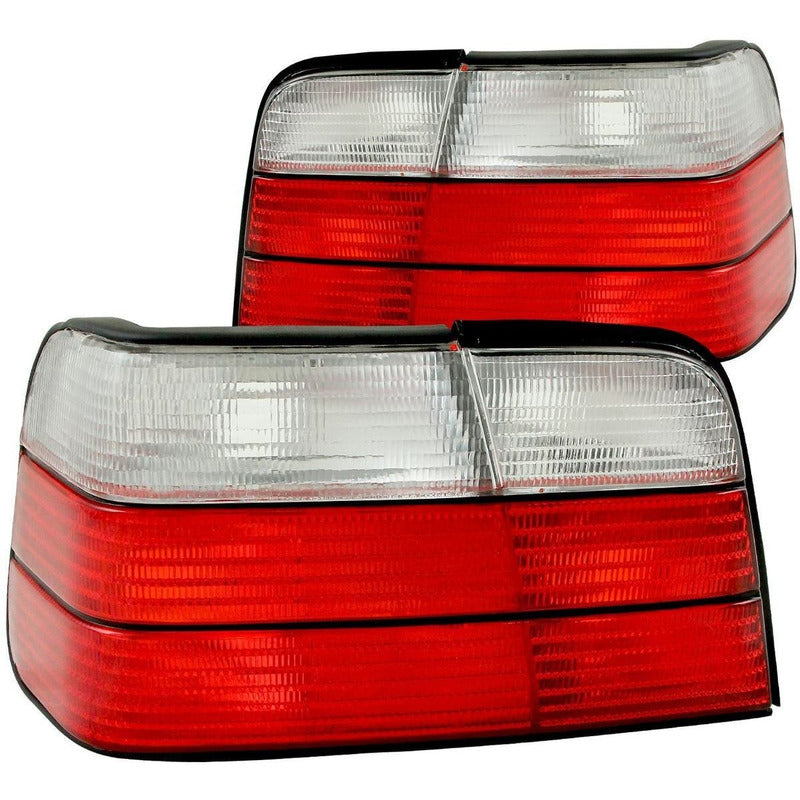 Bmw 3 Series E36 92-98 4 Dr T.l Red/clear