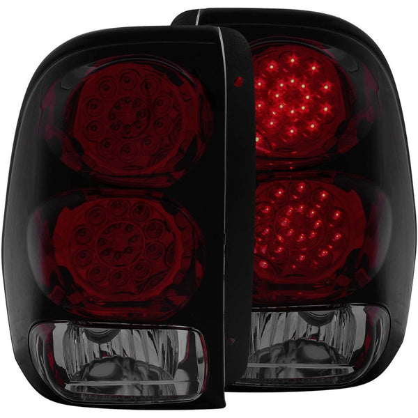Chevy Trailblazer 02-07 L.e.d T.l Red/smoke