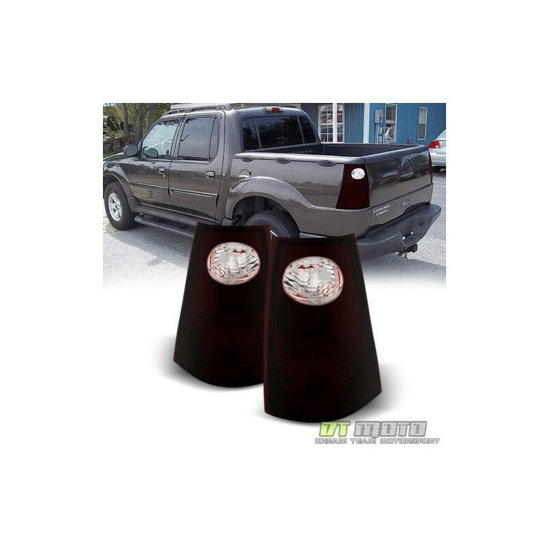 Ford Explorer Sport Trac 2001-2005 Calaveras Rojas Oscuras