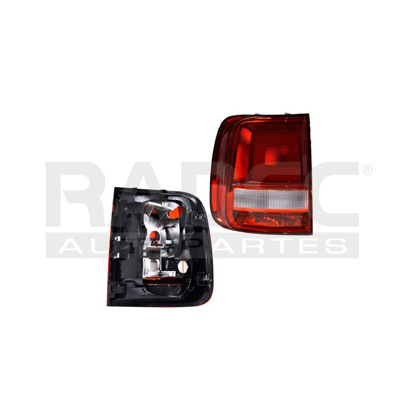Calavera Vw Saveiro 17-18 Rojo/blanco Izquierdo