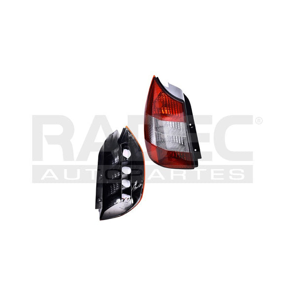 Calavera Rn Scenic 05-06 Rojo/blanco Lado Izquierdo Mx