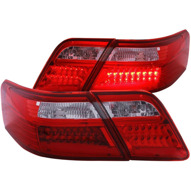 Toyota Camry 07-08 L.e.d T.l 4 Pcs Red/clear