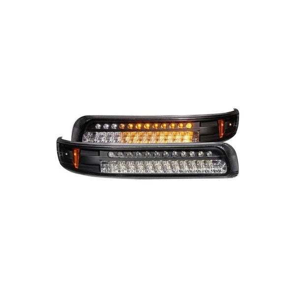 Cv Silverado 99-02 L.e.d P/signal Lights Black