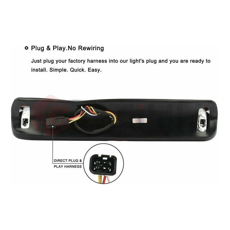 C1500 Sierra Silverado 1988-1998 Luz De Cabina Led