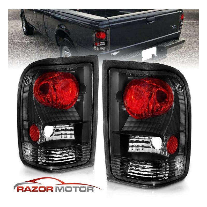 Ford Ranger 1993-1997 Par De Calaveras Negras