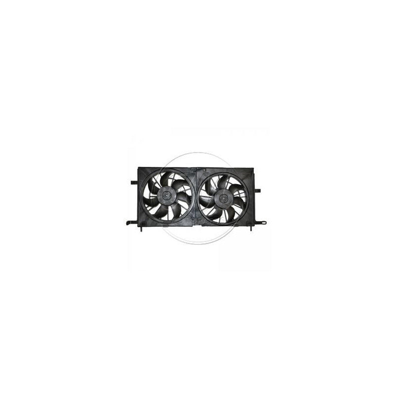 05-06 Cv Uplander 3.5l (w/ Rear Ac) Rad/cond Motoventilador