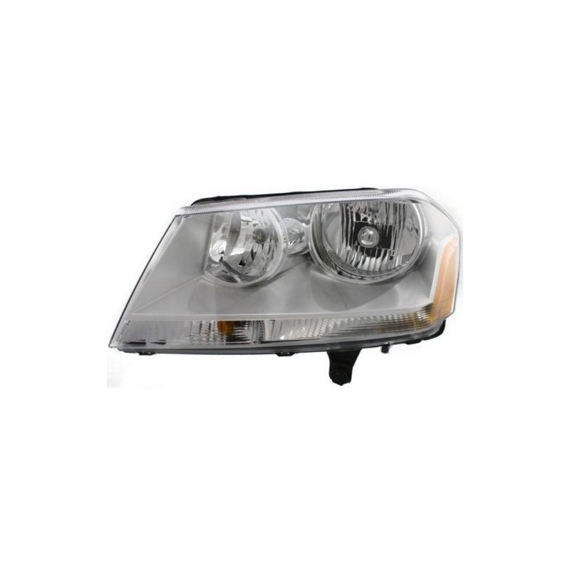 Faro Dodge Avenger 08-10 Sxt/se Fondo Cromado