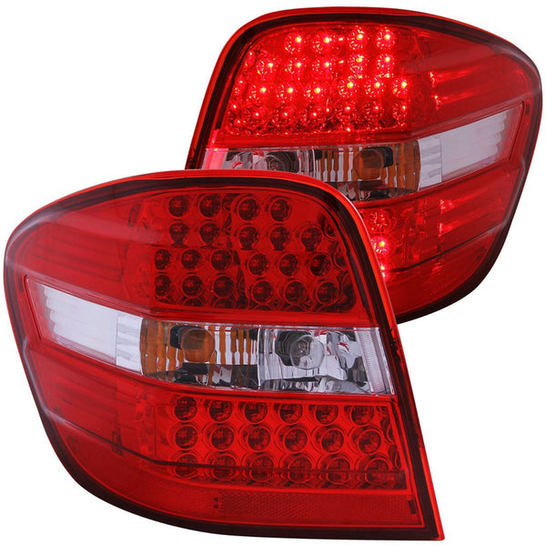 Mbz M Class W164 06-07 Led T.l Red/clear