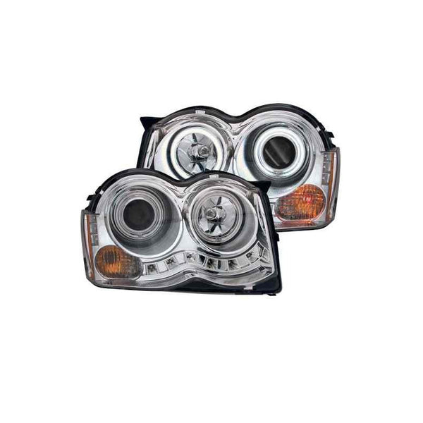 Jp Grand Cherokee 08-09 Projector H.l Halo Chrome(ccfl)