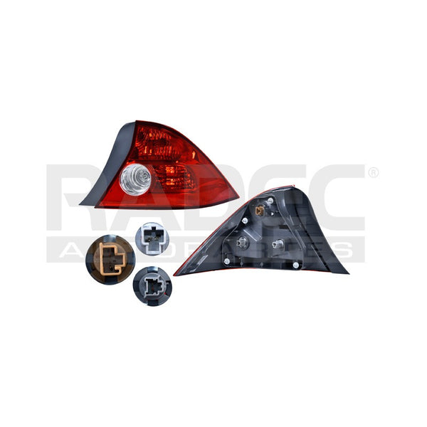 Calavera Hd Civic 04-05 2 Puertas   Lado Derecho