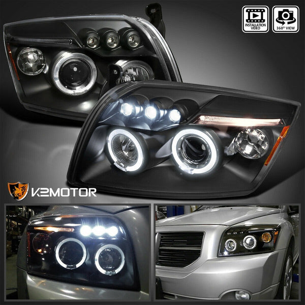 Dg Caliber 07-up Projector H.l W/led Bar Black(ccfl)