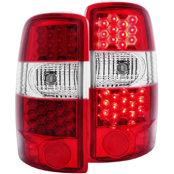 Cv Tahoe /suburban/gmc Denali 00-06 Led T.l Red/clear