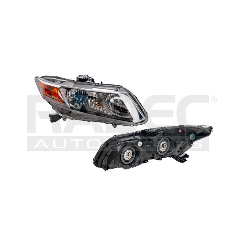 Faro Hd Civic 12-13 4 Puertas Hybrido Tyc Der