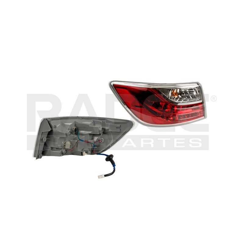 Calavera Exterior Mz Cx9 10-12 C/arnes Tyc Izquierdo