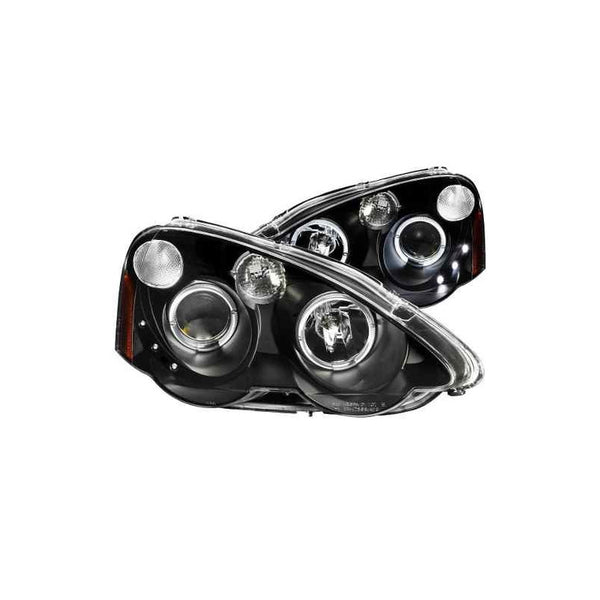 Acura Rsx 02-04 Projector Par De Faros Negros