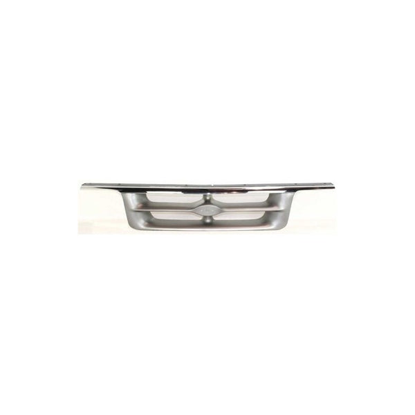 Fd Ranger 95-97  Parrilla 2wd/4wd, Chrome And Gray