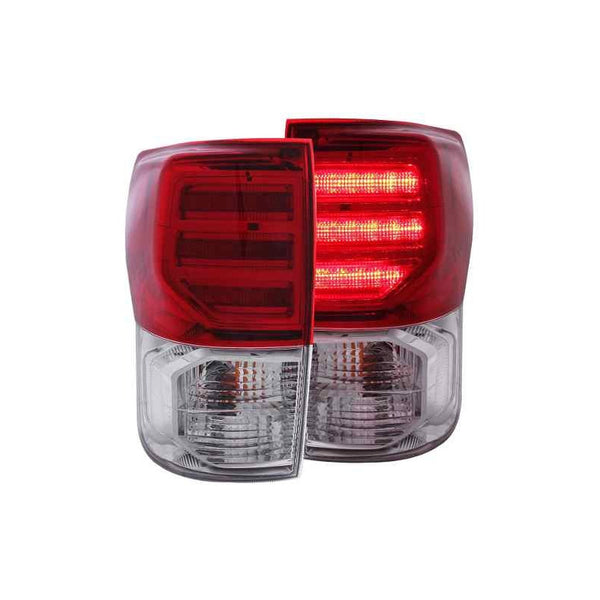 Toyota Tundra 07-11 L.e.d T.l Red/clear G2