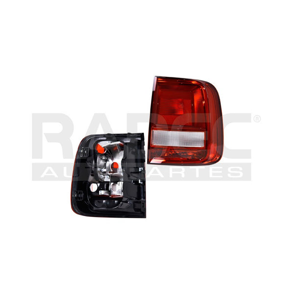 Calavera Vw Saveiro 17-18 Rojo/blanco Derecho