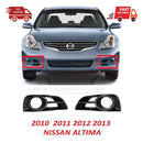 Altima Coupe 2010-2013 Kit Par De Faros Y Rejillas