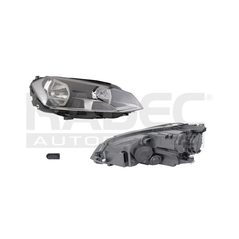 Faro Vw Golf 15-17 Der