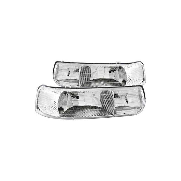 Cv Silverado 99-02 Crystal H.l